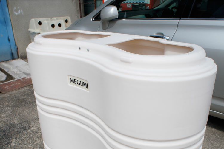 雨水タンク】 江口巌商店製 MEGUMIめぐみ200リットル | TOKILABOトキラボ
