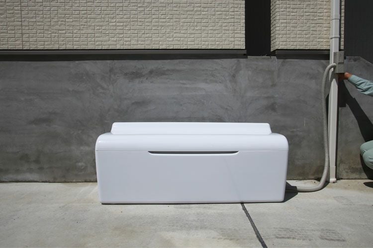 雨水タンク】 トーケンサービス製 雨晴くんベンチタイプ250リットル