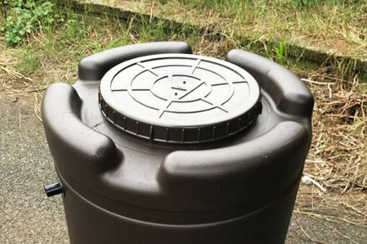 雨水タンク】 安全興業製 雨水貯留タンク185リットル | TOKILABOトキラボ