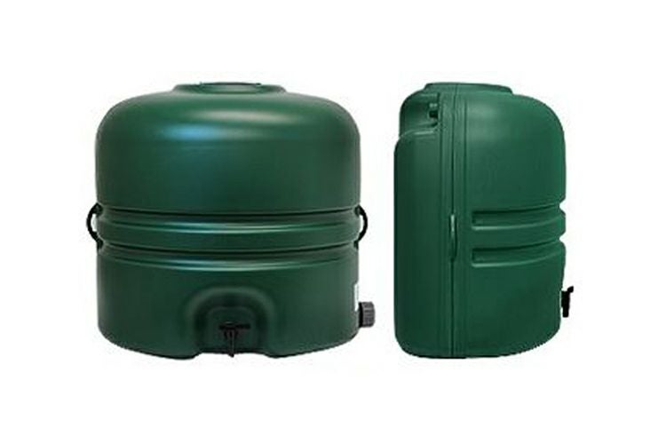 雨水タンク】コダマ樹脂工業製 ホームダムミニ110リットル グリーン 丸