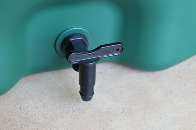 雨水タンク】コダマ樹脂工業製 ホームダムミニ110リットル グリーン 丸