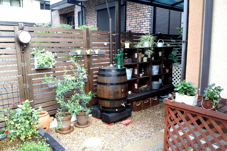 雨水タンク】 シップスレインワールド製 ウイスキー樽 アーサー180
