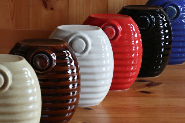 湯たんぽ】 美濃焼陶器湯たんぽ お手軽サイズ レッド | TOKILABOトキラボ