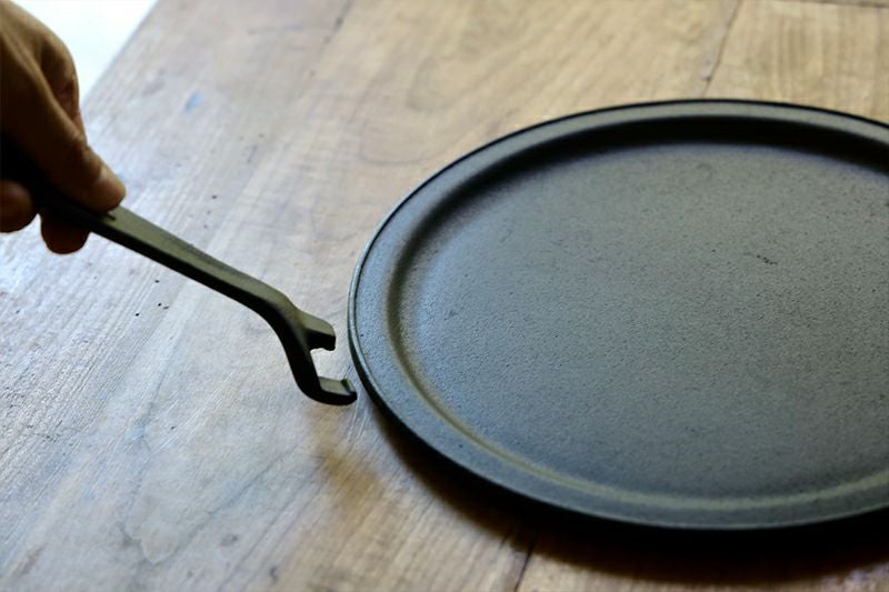 鉄フライパン(ピザパン)セット 【 IH・直火対応 】 南部鉄器 岩鋳