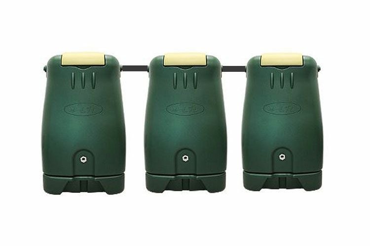【珍品】Norton ノートン　FRPタンク ダークグリーン 雨水タンク】コダマ樹脂工業製 ホームダムトリプル750リットル