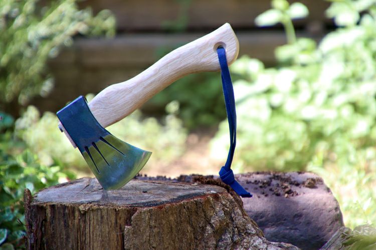 水野製作所斧 クラフトアックス 曲柄 420g 日本製 | TOKILABOトキラボ