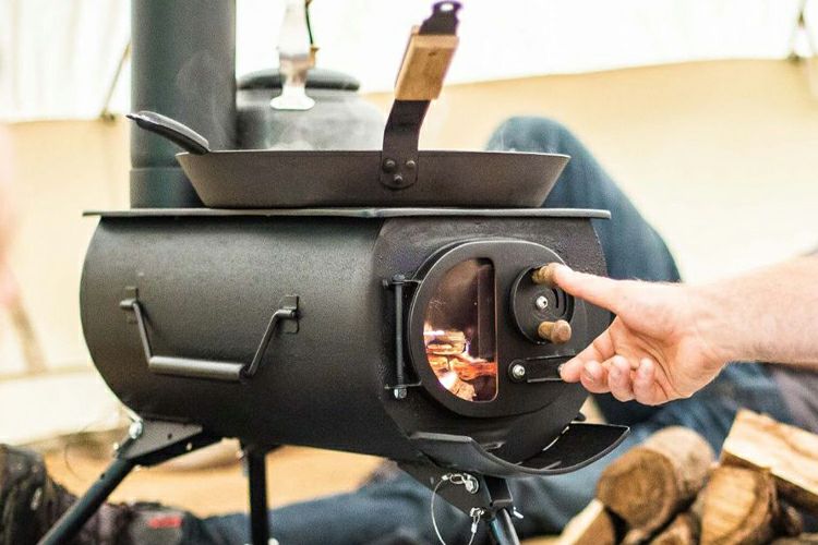 ANEVAY アネヴェイ 薪ストーブ キャンプ Frontier Stove | TOKILABO