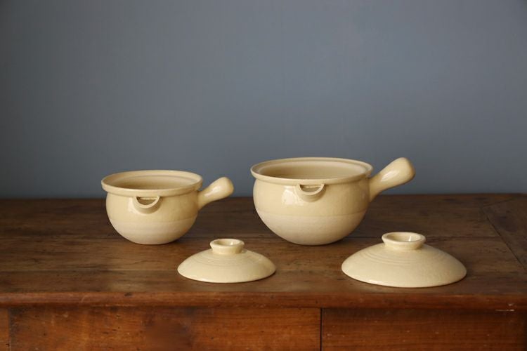 直火陶器 伊賀焼 行平鍋 クリーム （小） | TOKILABOトキラボ