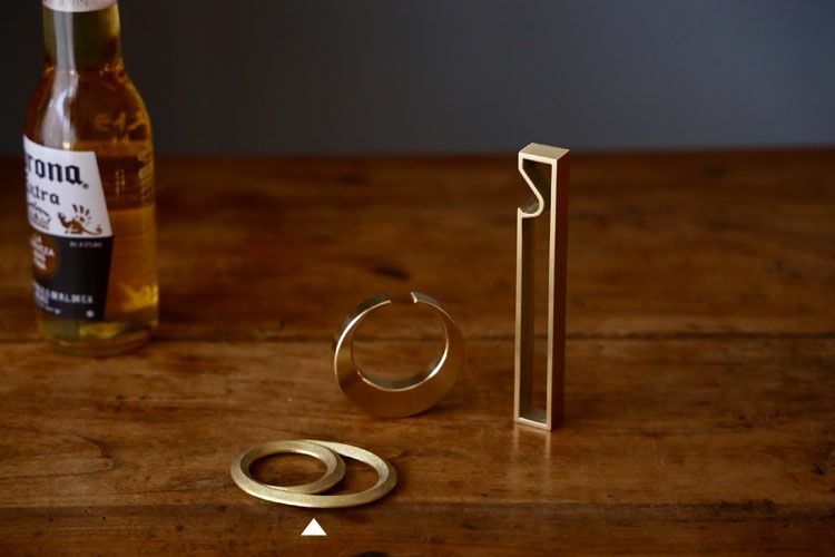 FUTAGAMI 栓抜き（日食） / 真鍮製 | TOKILABOトキラボ