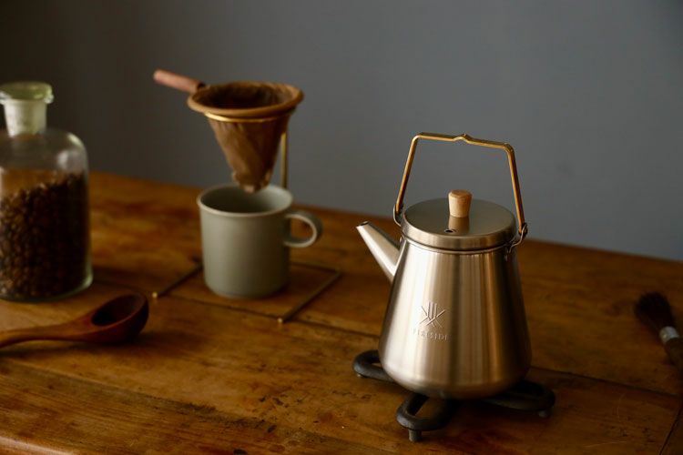 新潟 燕三条 トリップケトル / サテンシルバー | TOKILABOトキラボ