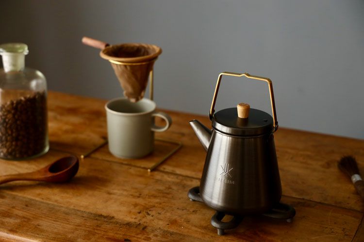 新潟 燕三条 トリップケトル / サテンブラック | TOKILABOトキラボ