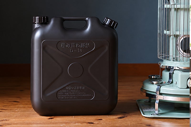 おしゃれな灯油タンク The Genie Tank 18L 【2個SET】キャップ付き