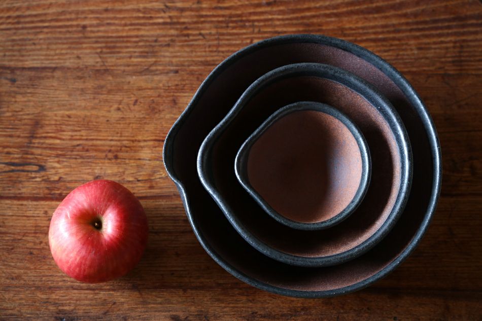 萬古焼 櫛目のないすり鉢 L | TOKILABOトキラボ