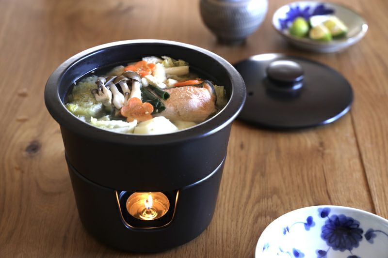 萬古焼 小さな卓上鍋 土鍋 懐石鍋 | TOKILABOトキラボ