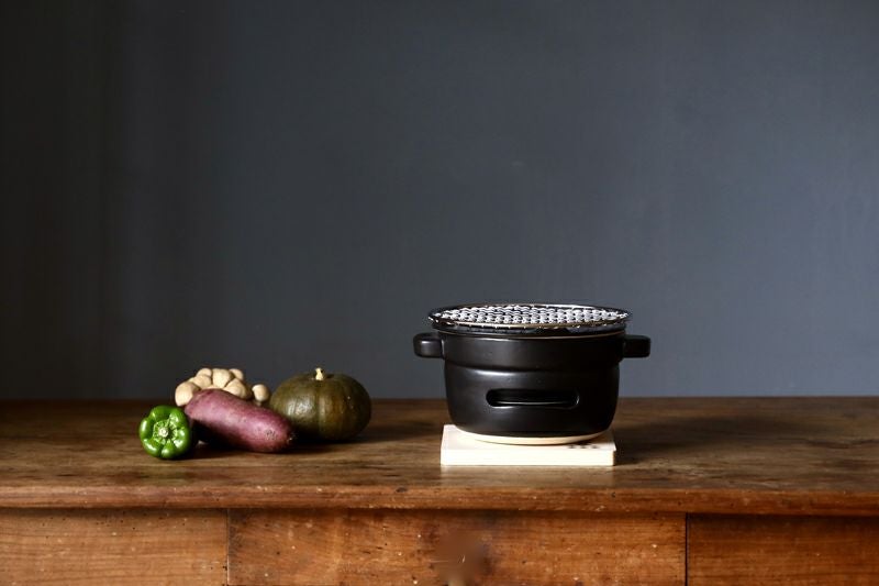 かもしか道具店 炭火コンロ 丸 こぶり | TOKILABOトキラボ