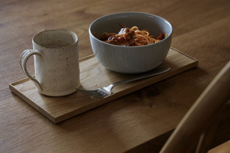 東屋 折敷 (半切) / 四十沢木材工芸 | TOKILABOトキラボ