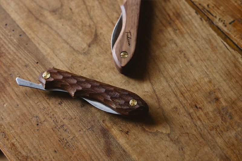 春待ちフェア◎ FEDECA フェデカ 折畳式 ナイフ 名栗 | TOKILABOトキラボ