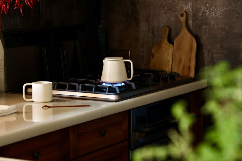 春待ちフェア 】 喫茶去 / KISSACO 双重（ふたえ）陶器ポットset