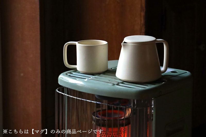 KISSACO 双重（ふたえ）陶器 マグ | TOKILABOトキラボ