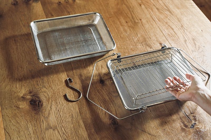 ステンレス 干しかご2段 角型 | TOKILABOトキラボ